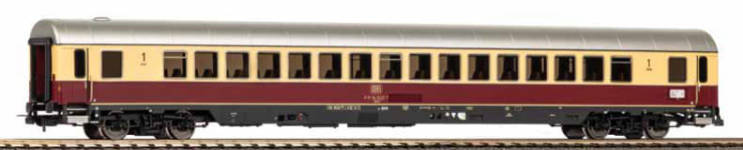 PIKO 59676 - H0 - Personenwagen Apmz 121 TEE Merkur, 1.Kl., DB, Ep. IV